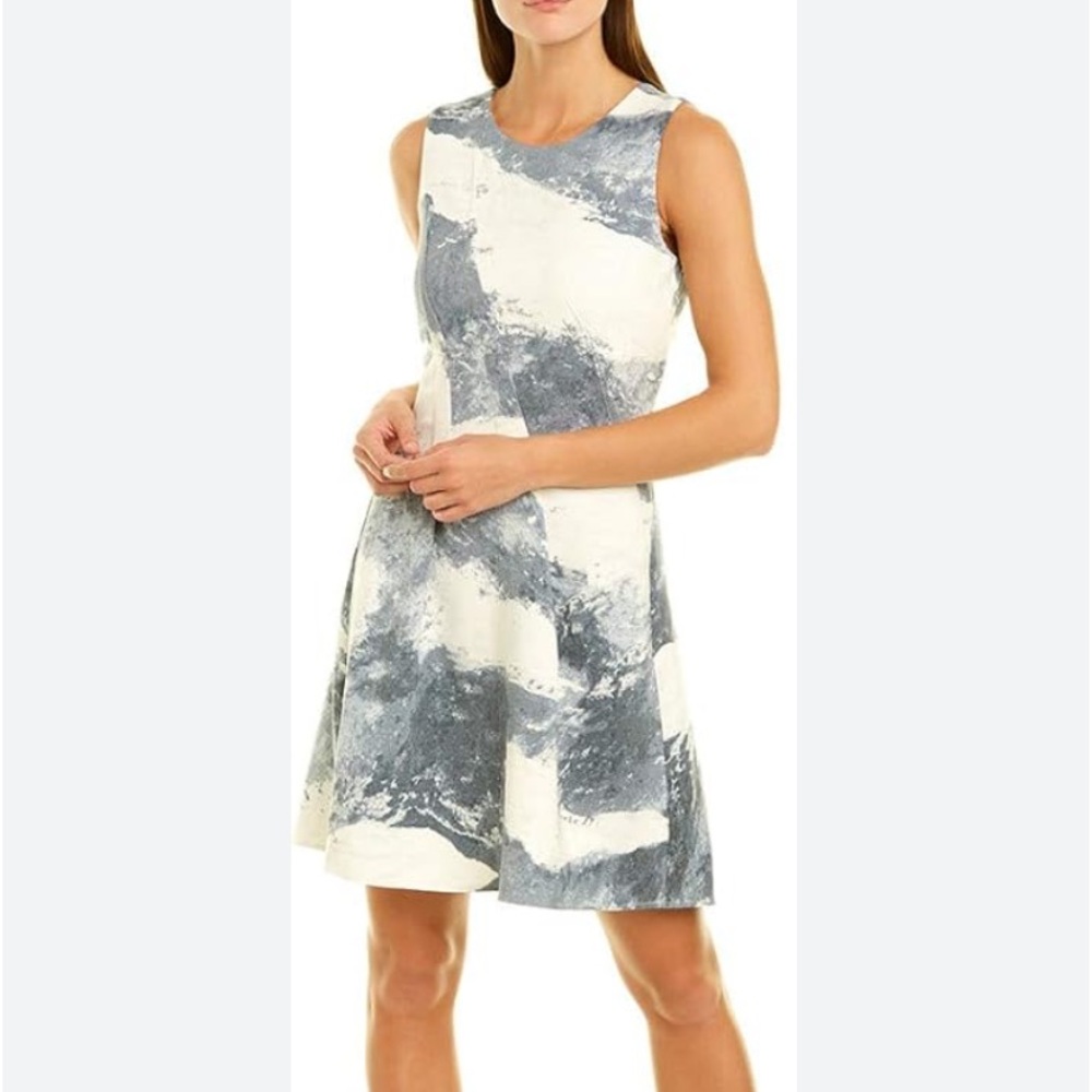 NIC+ZOE Seaside A Line Dress Size 10 EUC Wedding hues Work Career Professional